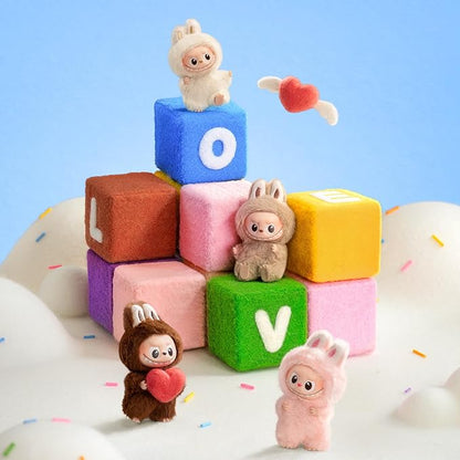 POP MART The Monster Pin for Love Series (N-Z) Mini Labubu Doll Blind Box Keychain – Vinyl Plush Pendant, Bag Charm, Collectible Holiday & Birthday Gift for Kids & Adults, Single Box