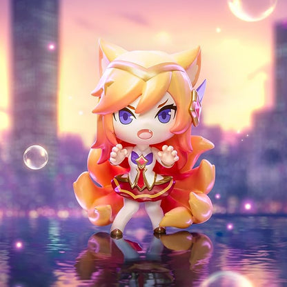 POP MART Fight for The Golden Spatula Chibi Series Figures, Blind Box Figures, Random Design Action Figures Collectible Toys Home Decorations, Holiday Birthday Gifts, Single Box