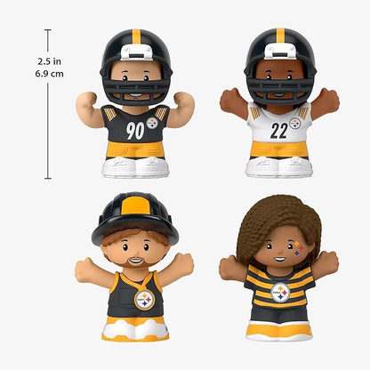 Little People Pittsburgh Steelers NFL Collector Figure Set, OS