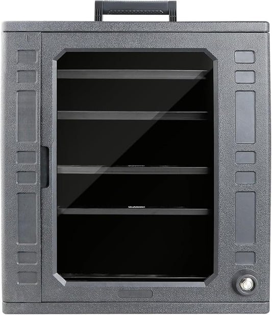 Jucoci Miniatures Storage Case Miniatures Transport Case (Large Size with Light)