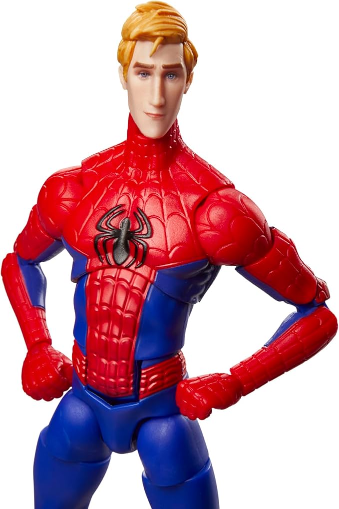 Marvel Legends Series Peter Parker, Spider-Man: Into The Spider-Verse Collectible 6 Inch Action Figure