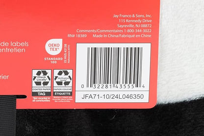 Jay Franco Emily in Paris Throw Blanket and Pillow Set - 40 x 50 Inch Lightweight Travel Throw & Heart Pillow, Super Soft 2 Piece Bedding Set