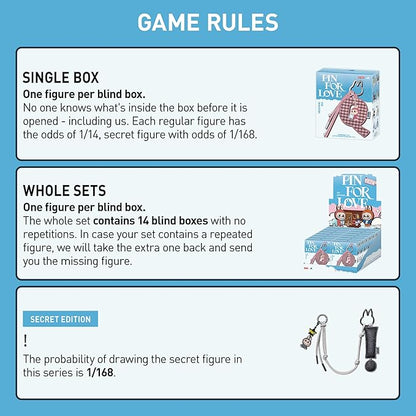 POP MART THE MONSTERS Pin for Love Series- Letter Pendant Blind Box (N-Z)