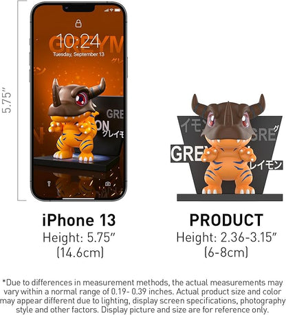 POP MART Digimon Adventure Fridge Magnet Series Blind Box Figures, Random Design Action Figures Collectible Toys Home Decorations, Holiday Birthday Gifts for Girls and Boys, Whole Set