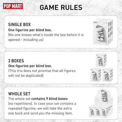 POP MART HIRONO Reshape Series Blind Box Action Figures Collectible Toys Home Decorations, Holiday & Birthday Gifts for Girls & Boys
