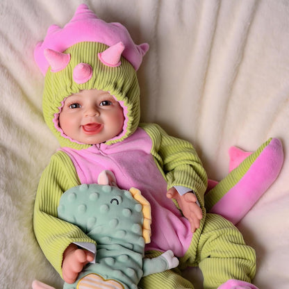 BABESIDE Baby Dolls, 17inch Large Realistic Cute Soft Body Baby Doll Real Life Baby Dolls with Accessories for 3+ Year Old Girls Gifts, Pretend Play, Collection