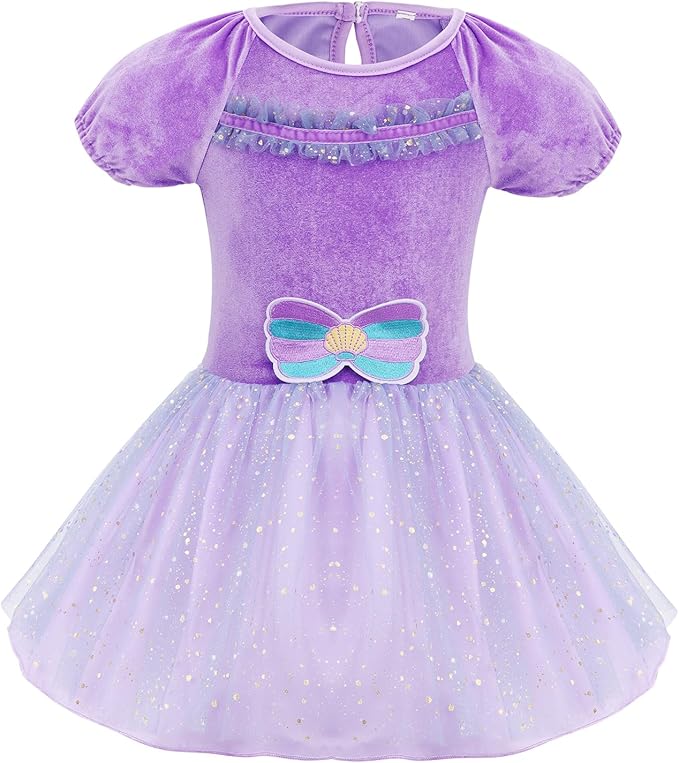 Meland Baby Princess Costume - Baby Girl Halloween Costumes for Infant Girls 6 Month-3T, Princess Dress for Toddler Dress Up