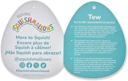 Squishmallows Original 12-Inch Tew Purple Water Bear - Official Jazwares Plush (Medium-Sized)