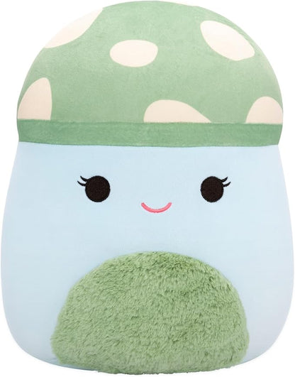 Squishmallows Original 12-Inch Bo Lynn Teal Spotted Mushroom - Official Jazwares Plush (Medium-Sized)