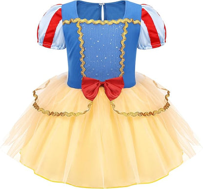 Meland Baby Princess Costume - Baby Girl Halloween Costumes for Infant Girls 6 Month-3T, Princess Dress for Toddler Dress Up