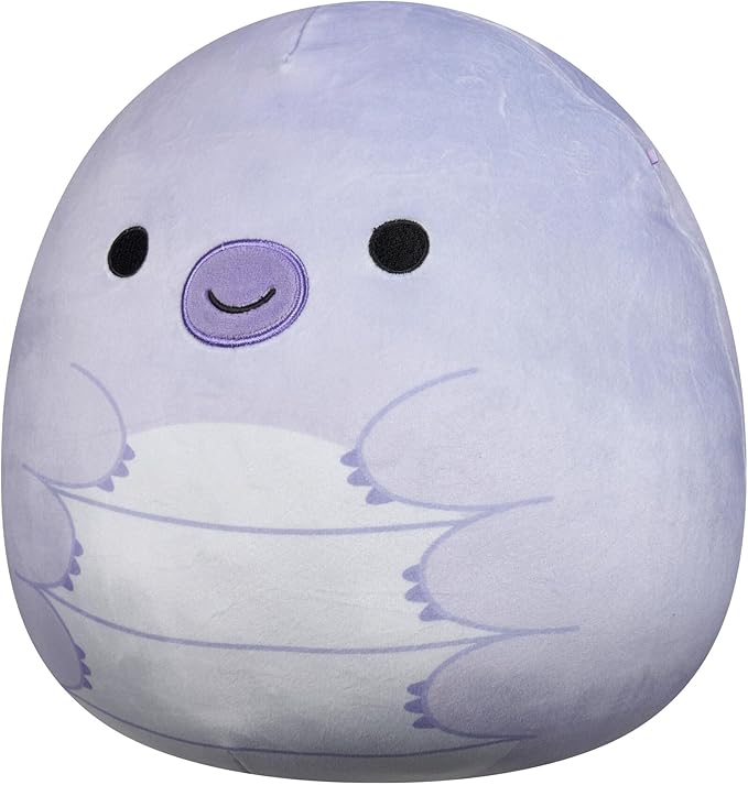 Squishmallows Original 12-Inch Tew Purple Water Bear - Official Jazwares Plush (Medium-Sized)