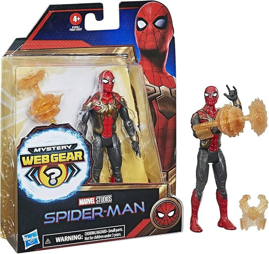 Marvel Spider-Man: No Way Home Mystery Webgear/Spider-Man Iron Spider Integrated Suit Action Figure F1916 Authentic