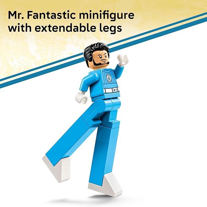 LEGO Marvel Fantastic Four vs. Galactus Construction Figure - Super Hero Building Toy - 4 Minifigures, Including The Thing, Invisible Woman and Human Torch - Gift for Kids, Boys and Girls, 9+ 76316