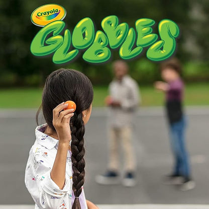 Crayola Globbles Squish Toys (16ct), Sticky Stress Ball for Adults & Kids, Calming Sensory Fidget Toys, Fidget Balls, Stress Relief Gifts, Ages 4, 5, 6
