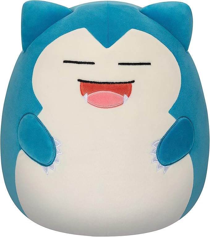Squishmallows Pokemon 14-Inch Snorlax Plush - Add Snorlax to Your Squad, Ultrasoft Stuffed Animal Large Plush, Official Jazwares Plush
