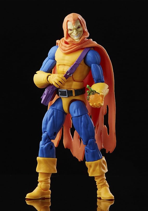 Marvel Legends Series Spider-Man 6-inch Hobgoblin Action Figure Toy, Toy Biz Inspired Design, Includes 3 Accessories: Glider, Pumpkin Bomb, Satchel