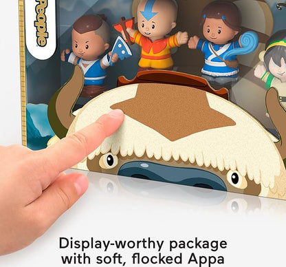 Little People Collector Avatar: The Last Airbender Special Edition Set for Adults & Fans, 4 Figures in Display Package