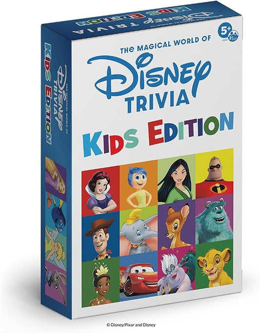 PlayMonster The Magical World of Kids Disney Trivia Games – Board Games for Family Night, Family Games, Multi-Player Board Game, Family Board Game, Travel Games, Disney Game, Ages 5+