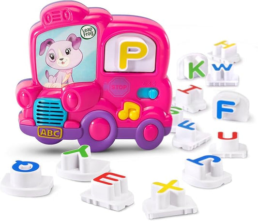 LeapFrog Fridge Phonics Magnetic Letter Set, Pink