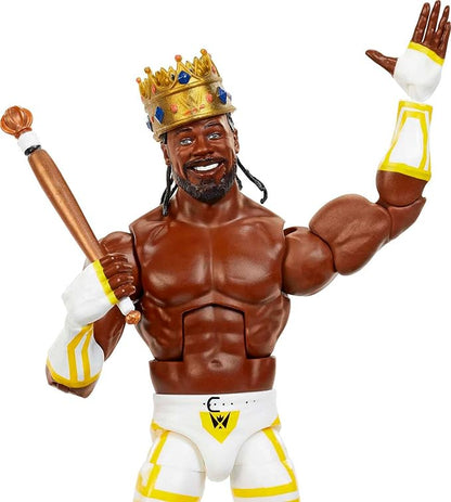 Mattel WWE King Woods Elite Collection Action Figure, Deluxe Articulation & Life-like Detail with Iconic Accessories, 6-inch