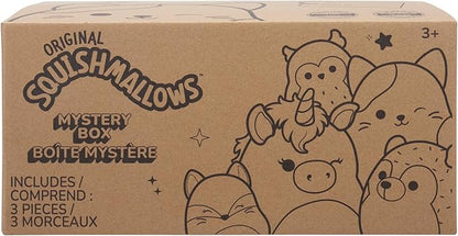 Squishmallows Original Mystery 3-Pack (8-Inch) – Official Jazwares Plush (Medium-Sized)