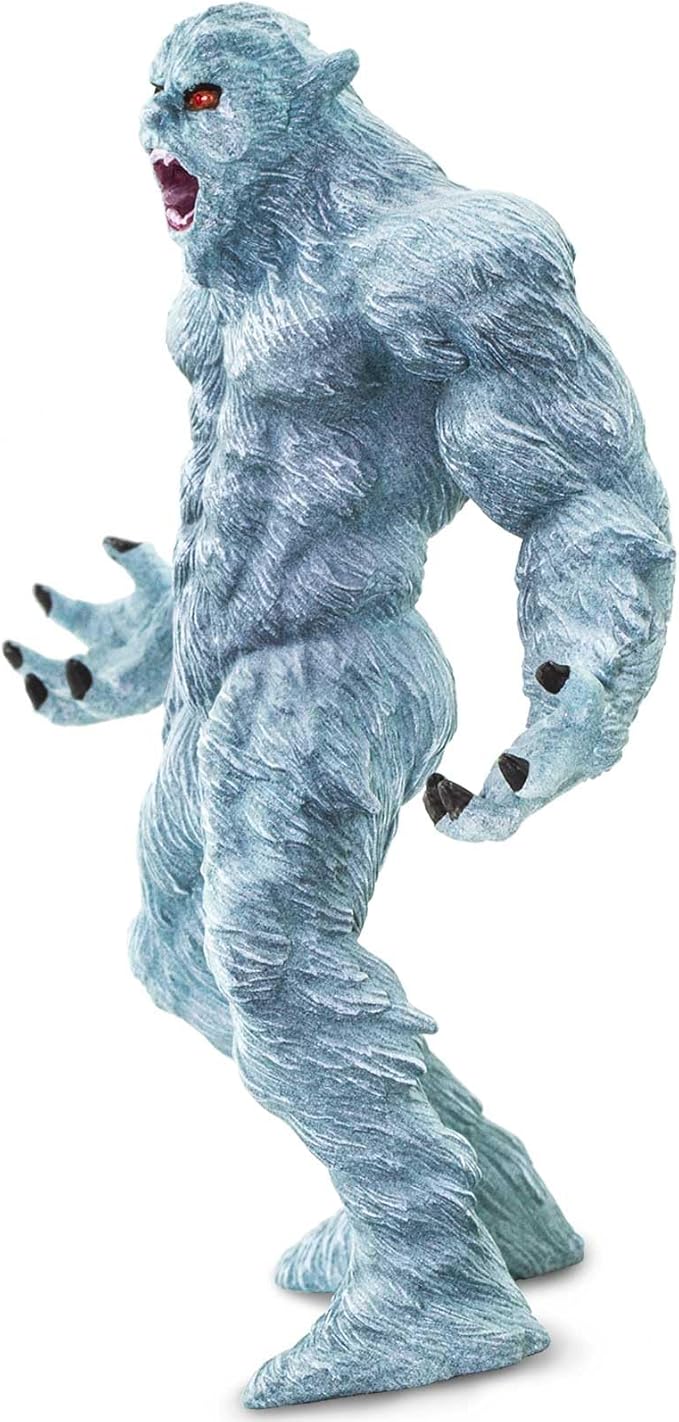 Safari Ltd. Yeti Figurine - Detailed 5" Plastic Model Figure - Fun Educational Play Toy for Boys, Girls & Kids Ages 3+