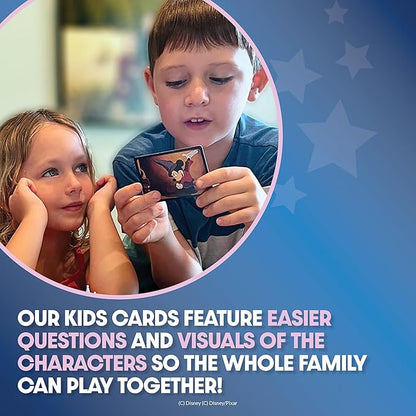 PlayMonster The Magical World of Disney Trivia Games – Board Games for Family Night, Multi-Player Board Game, Family Board Game, Travel Games, Disney Toys, Ages 6+