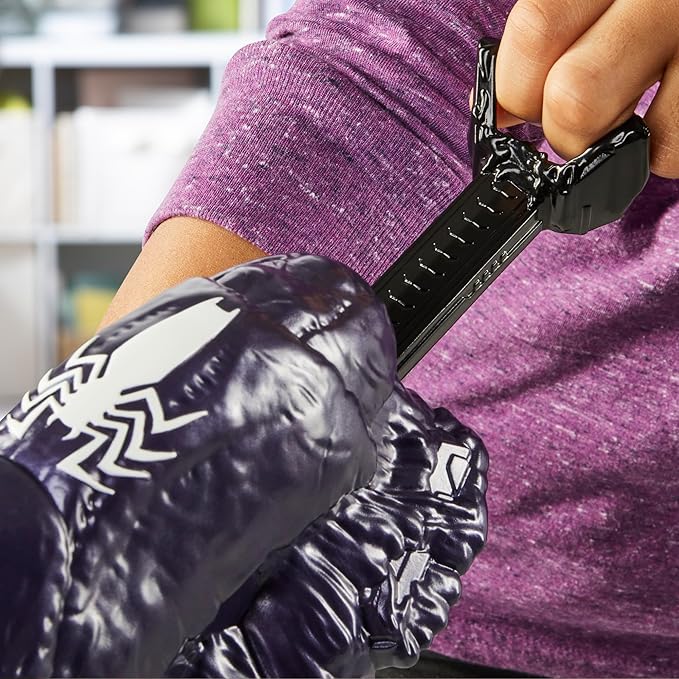 Marvel Spider-Man VenomVersus Marvel’s Venom Strike Blaster, NERF Spider-Man Toy, Super Hero Toys for Kids Ages 5+