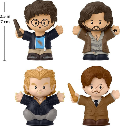 Little People Collector Harry Potter and The Prisoner of Azkaban Movie Special Edition Set for Adults & Fans, 4 Figures in a Display Package