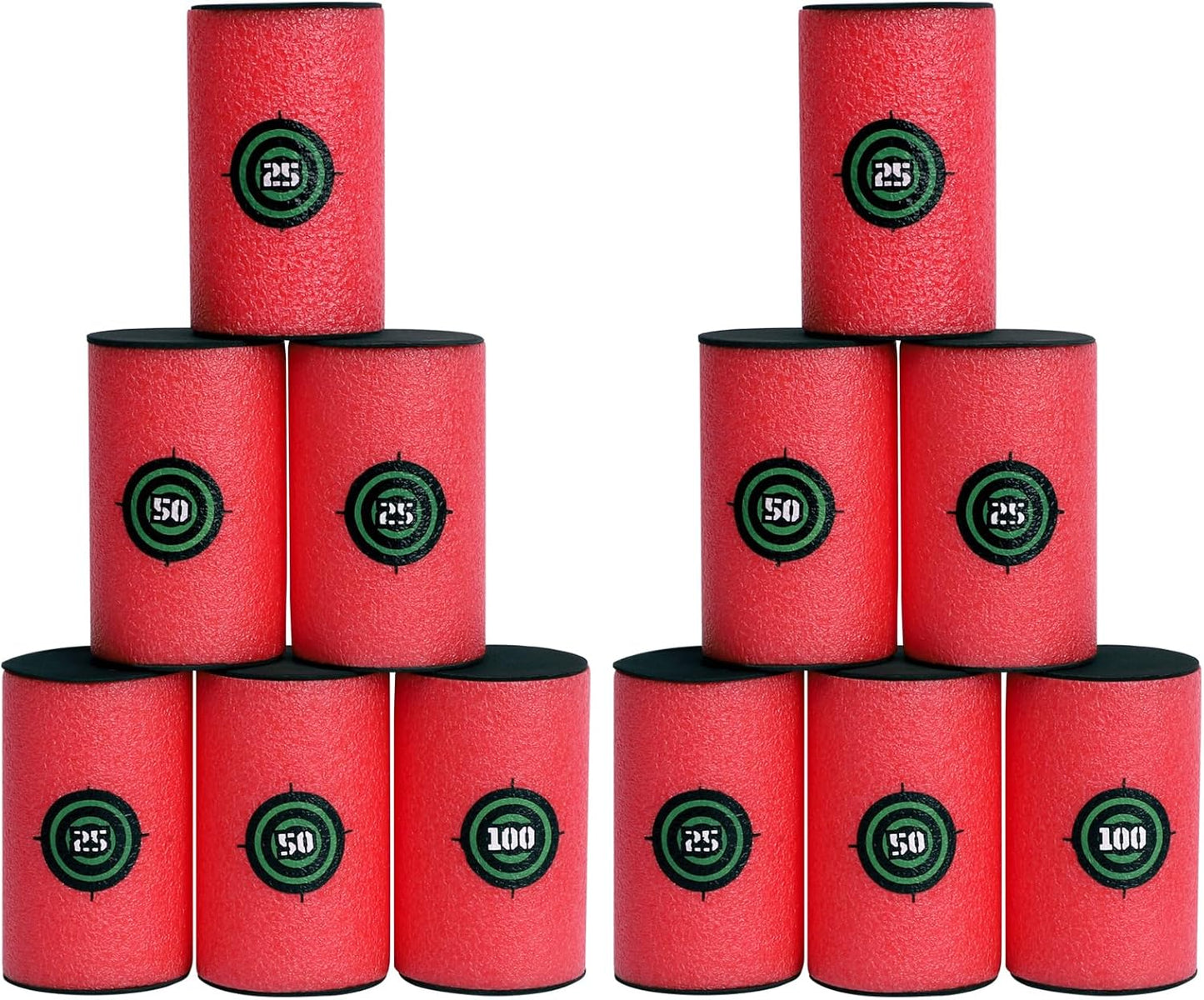 POKONBOY Soft Bullet Target, EVA Bullet Dart Target Compatible with Nerf Blasters Guns