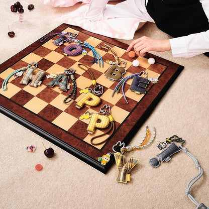 POP MART THE MONSTERS Pin for Love Series- Letter Pendant Blind Box (N-Z)