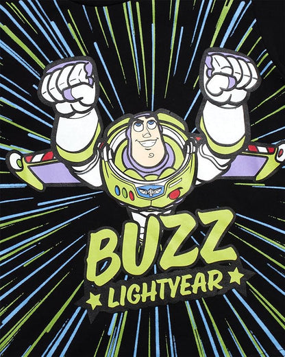 Disney Cars Toy Story Boys Shirts - 2 Pack Lightning McQueen Buzz Lightyear Short Sleeve Boys Tees for Toddler and Little Boy