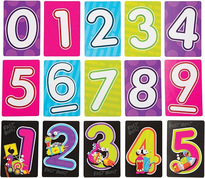 PlayMonster Fast Blast - Card Game for Families and Friends for Family Game Night - Quick-Replayable Game for 2 to 6 Players, Family Card Games for Ages 8 and Up
