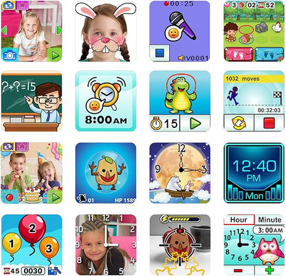 VTech KidiZoom Smartwatch DX2, Special Edition Floral Birds with Bonus Vivid Violet Wristband