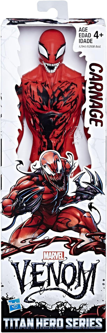 Marvel Venom Titan Hero Series 12-inch Carnage Figure