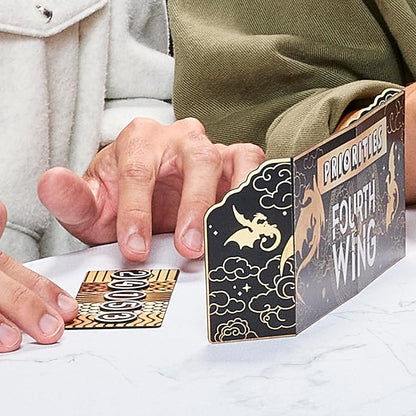 Hasbro Gaming Priorities Fourth Wing Edition Game | Officially Licensed Party Game Inspired by Empyrean Series | Ages 17+ | 3+ Players | 20 Mins.