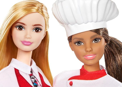 Barbie Friend Careers Chef & Waiter Doll Set