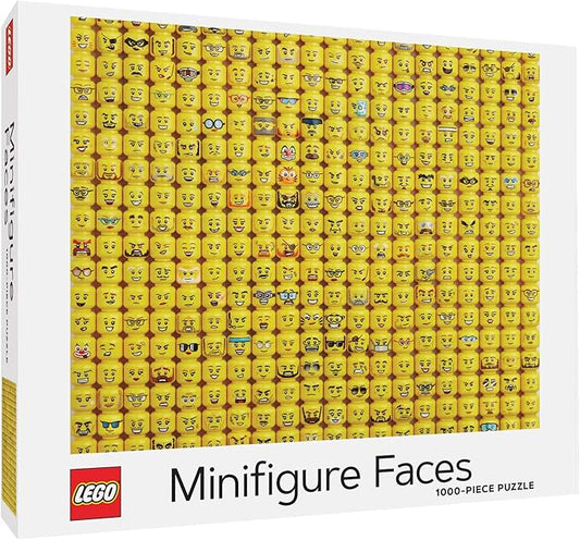 LEGO Minifigure Faces 1000-Piece Jigsaw Puzzle