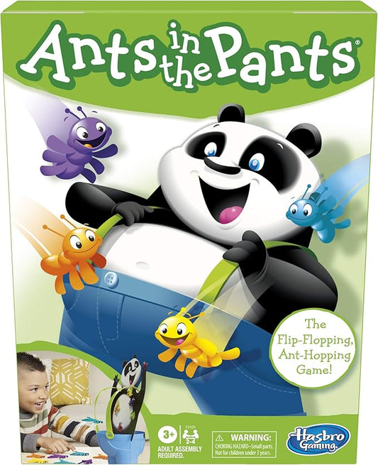 Hasbro Gaming Ants in The Pants Preschool Game for Kids Ages 3+, Fun Board Game for 2-4 Players (Amazon Exclusive)