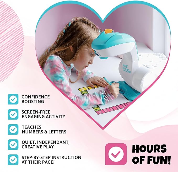 Smart Sketcher 2.0 Drawing Projector Set, 4-in-1 Bundle with Jungle & Ocean Packs, 180+ Activities, Educational Art Toy, Christmas Gift for Kids 5+