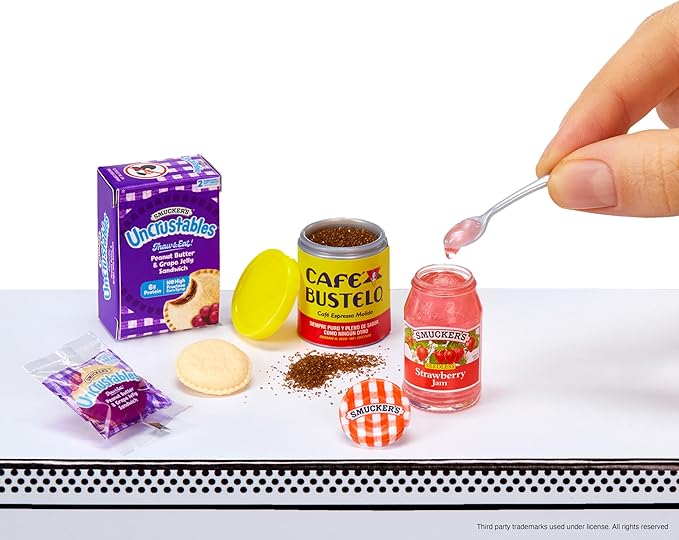 MGA's Miniverse Real Brands, Mini Collectibles - Mystery Blind Packaging, Food Brands, Replica Food, NOT Edible, Collectors, Gift, 8+