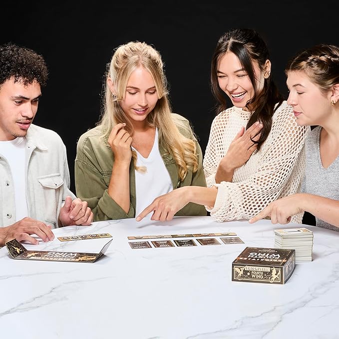 Hasbro Gaming Priorities Fourth Wing Edition Game | Officially Licensed Party Game Inspired by Empyrean Series | Ages 17+ | 3+ Players | 20 Mins.