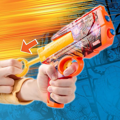 Nerf Marvel Iron Man Dart Blaster | 4 Nerf N1 Foam Darts | Iron Man-Inspired Blaster Skin Designs | Kids Gifts |Outdoor Toys & Games for Ages 8+ (Amazon Exclusive)