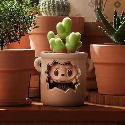 POP MART The Monsters Almost Hidden Series Blind Box Figures, Random Design Mystery Toys for Modern Home Decor, Collectible Toy Set for Desk Accessories, Single Box