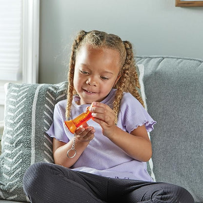 hand2mind Soothing Swirlers Sensory Tubes, Mini Fidget Keychains, Anxiety Relief Items, Calming Toys for Kids, Calm Down Corner Supplies, Quiet Fidgets for Classroom, Toddler Car Toys for Travel