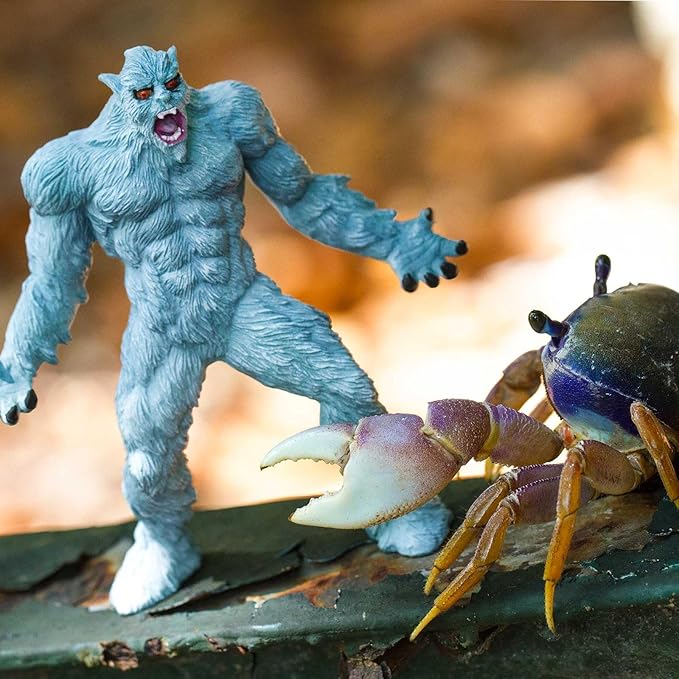 Safari Ltd. Yeti Figurine - Detailed 5" Plastic Model Figure - Fun Educational Play Toy for Boys, Girls & Kids Ages 3+