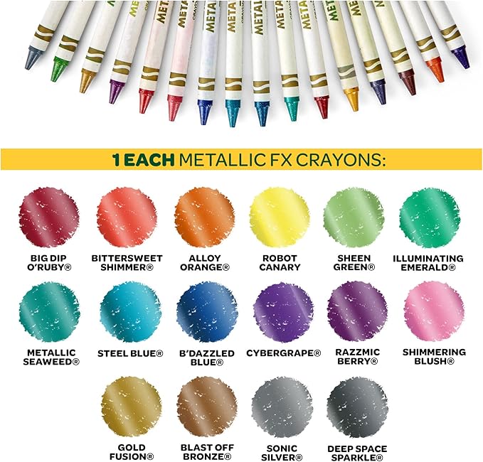 Crayola Ultimate Crayon Caddy with Lid and Sharpener, 152 Crayons (520030)