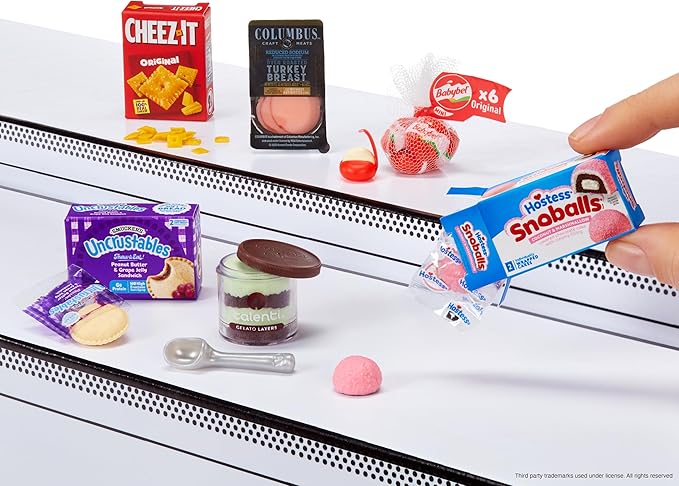 MGA's Miniverse Real Brands, Mini Collectibles - Mystery Blind Packaging, Food Brands, Replica Food, NOT Edible, Collectors, Gift, 8+