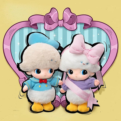 POP MART DIMOO WORLD × DISNEY Series-Vinyl Plush Keychain Blind Box, Random Design Action Figures