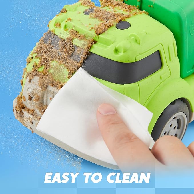 JOYIN 3 Pack 6.7" Big Trucks for Toddlers Includes Garbage, Dump and Fire Truck, Car Toys Gift for Kids, Easter Christmas Birthday Gifts for Boys Girls